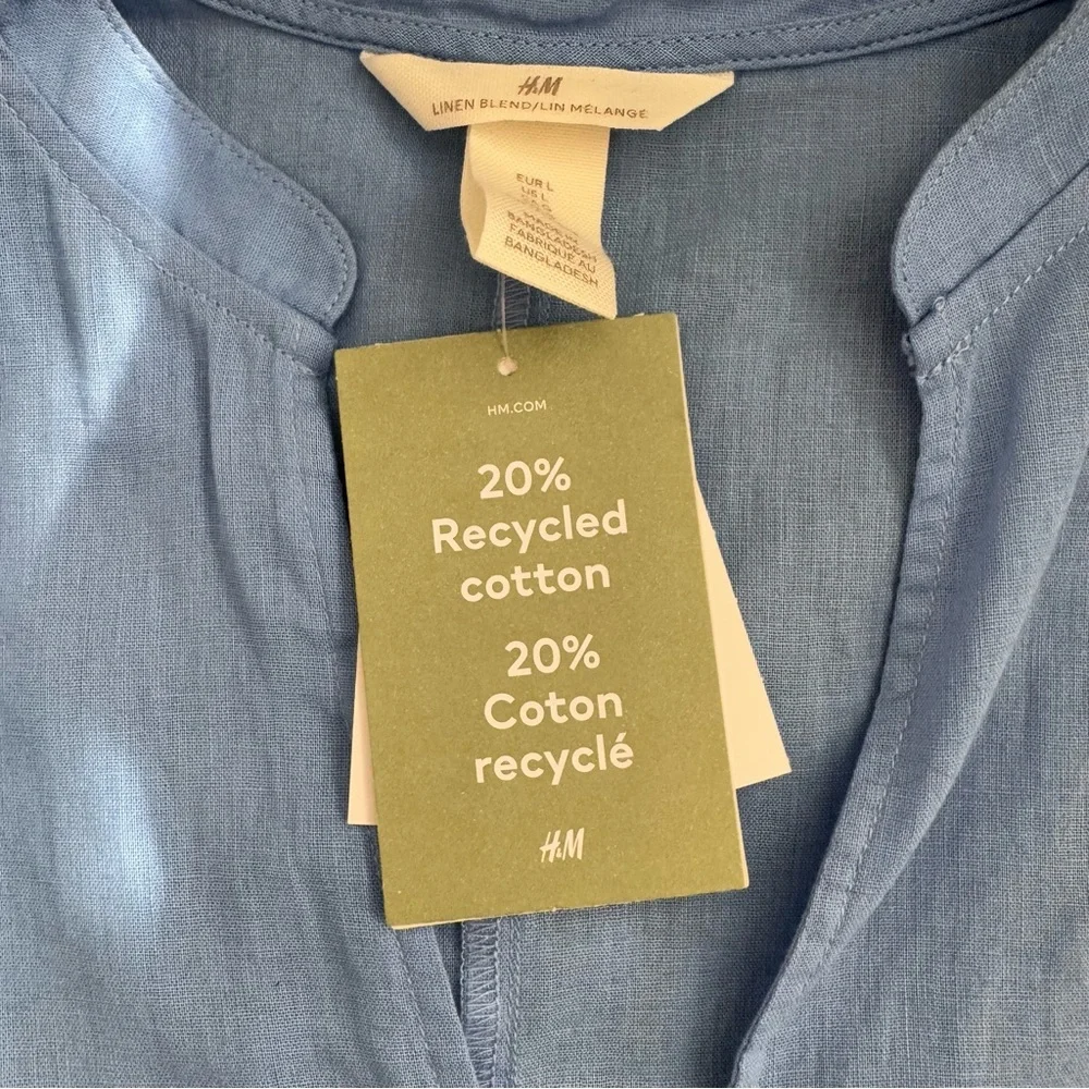 H&M linen dress NWT - Picture 7 of 8